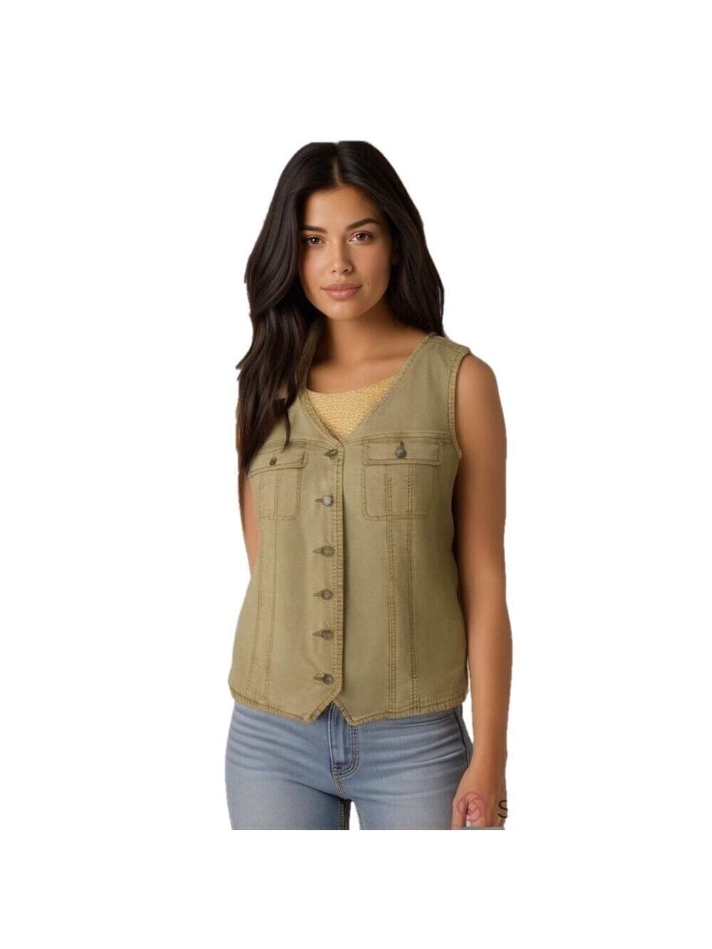 Lee Sherpa Corduroy Vest Sz X-Large